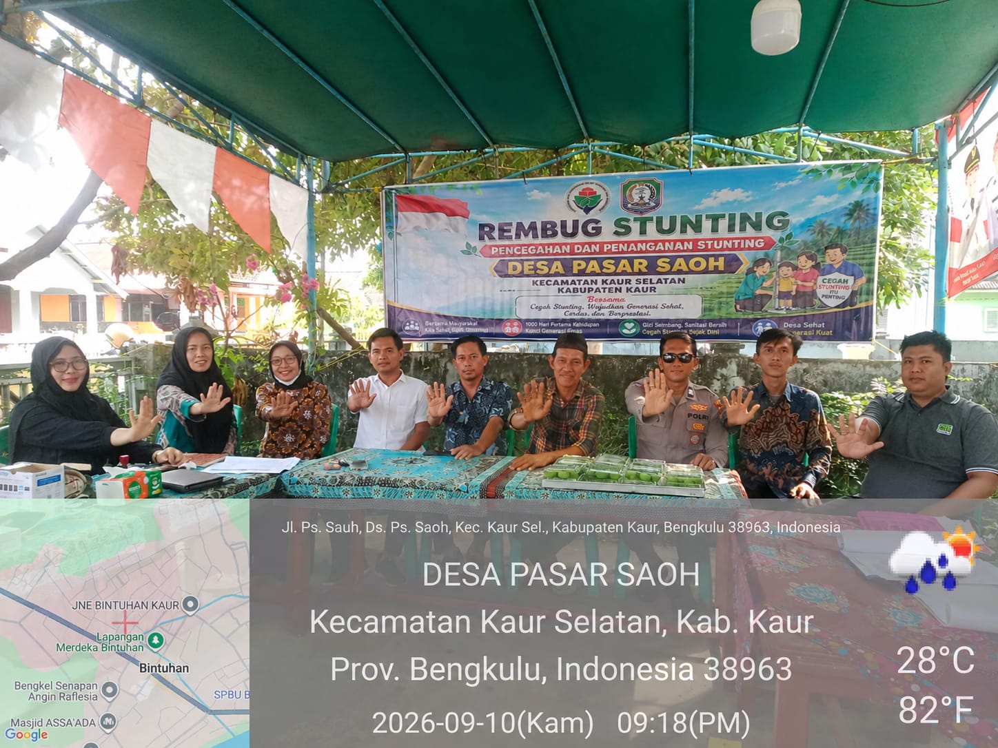 Pemdes Pasar Saoh Gelar Rembug Stunting Tahun 2026, Pencegahan dan Penanganan Stunting