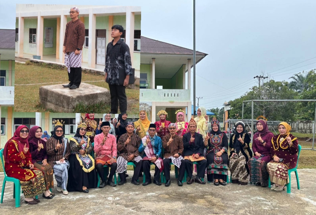 KHIDMAT & MERIAH! SMP N 1 KAUR PERINGATI SUMPAH PEMUDA, KEPSEK INDRA SUTAMA BERI PESAN KEBANGSAAN